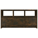tv-bord 102x37,5x52,5 cm konstrueret træ røget egetræsfarve