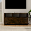 tv-bord 102x37,5x52,5 cm konstrueret træ røget egetræsfarve