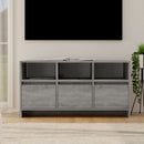 tv-bord 102x37,5x52,5 cm konstrueret træ grå sonoma-eg