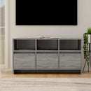 tv-bord 102x37,5x52,5 cm konstrueret træ grå sonoma-eg