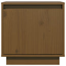 sengeborde 2 stk. 40x30x40 cm massivt fyrretræ gyldenbrun