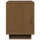 sengeborde 2 stk. 40x30x40 cm massivt fyrretræ gyldenbrun