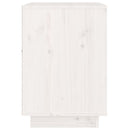 sengeborde 2 stk. 40x35x50 cm massivt fyrretræ hvid