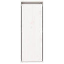 vægskab 30x30x80 cm massivt fyrretræ hvid
