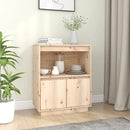 skænk 60x34x75 cm massivt fyrretræ