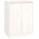 skoreol 60x35x80 cm massivt fyrretræ hvid