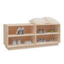 skoreol 110x34x45 cm massivt fyrretræ