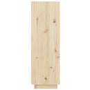 skoreol 60x34x105 cm massivt fyrretræ