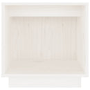 sengeborde 2 stk. 40x30x40 cm massivt fyrretræ hvid