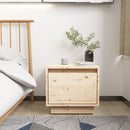 sengeborde 2 stk. 35x34x32 cm massivt fyrretræ