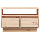tv-bord 60x35x37 cm massivt fyrretræ