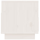 tv-bord 60x35x37 cm massivt fyrretræ hvid