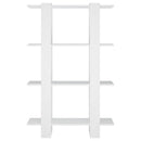 bogreol/rumdeler 80x30x123,5 cm hvid
