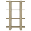 bogreol/rumdeler 80x30x123,5 cm sonoma-eg