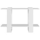 bogreol/rumdeler 80x30x51 cm hvid