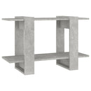 bogreol/rumdeler 80x30x51 cm betongrå