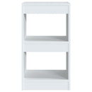 bogreol/rumdeler 40x30x72 cm hvid