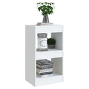 bogreol/rumdeler 40x30x72 cm hvid