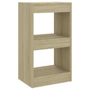bogreol/rumdeler 40x30x72 cm sonoma-eg