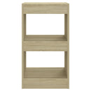 bogreol/rumdeler 40x30x72 cm sonoma-eg