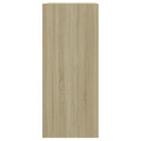 bogreol/rumdeler 40x30x72 cm sonoma-eg