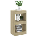 bogreol/rumdeler 40x30x72 cm sonoma-eg