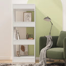 bogreol/rumdeler 40x30x103 cm konstrueret træ hvid