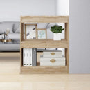 bogreol/rumdeler 60x30x72 cm sonoma-eg