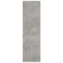 bogreol/rumdeler 60x30x103 cm konstrueret træ betongrå