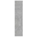 bogreol/rumdeler 60x30x135 cm konstrueret træ betongrå