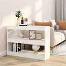 bogreol/rumdeler 100x30x72 cm hvid