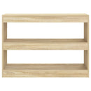 bogreol/rumdeler 100x30x72 cm sonoma-eg