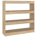bogreol/rumdeler 100x30x103 cm sonoma-eg