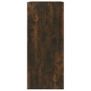 bogreol/rumdeler 40x30x72 cm sonoma-eg