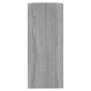bogreol/rumdeler 100x30x72 cm grå sonoma-eg