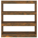 bogreol/rumdeler 100x30x103 cm sonoma-eg