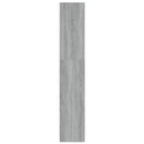 bogreol/rumdeler 100x30x166 cm grå sonoma-eg