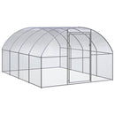 hønsehus 3x4x2 m galvaniseret stål