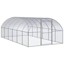 hønsehus 3x6x2 m galvaniseret stål