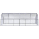 hønsehus 3x6x2 m galvaniseret stål