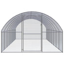 hønsehus 3x8x2 m galvaniseret stål