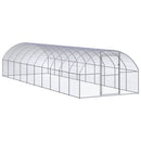 hønsehus 3x10x2 m galvaniseret stål