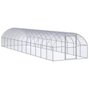 hønsehus 3x12x2 m galvaniseret stål