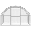 hønsehus 3x20x2 m galvaniseret stål
