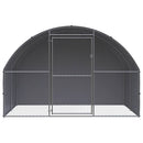 hønsehus 3x2x2 m galvaniseret stål