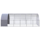 hønsehus 3x6x2 m galvaniseret stål