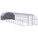 hønsehus 3x12x2 m galvaniseret stål