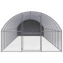hønsehus 3x12x2 m galvaniseret stål
