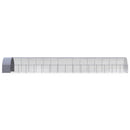 hønsehus 3x16x2 m galvaniseret stål