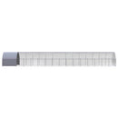 hønsehus 3x16x2 m galvaniseret stål